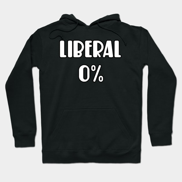 The Liberal Paradigm at 0% Margin Hoodie by coralwire